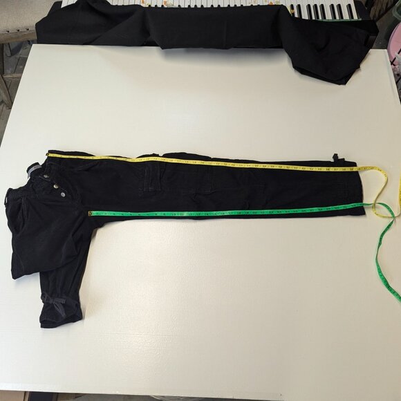 Joie Size 25 Black Corduroy Cargo Pants - Picture 11 of 16